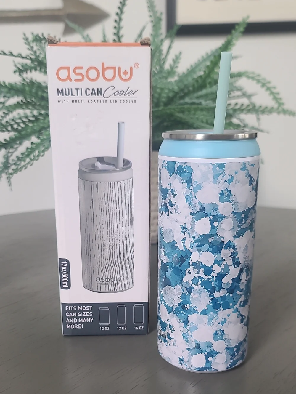 Asobu  Insulated Bottle, Can, Glass Coolers  Set Of 3